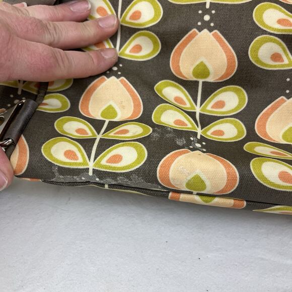 Petunia Pickle Bottom Boxy Backpack Diaper Bag Oslo in Bloom Boho Floral Retro - Picture 4 of 11